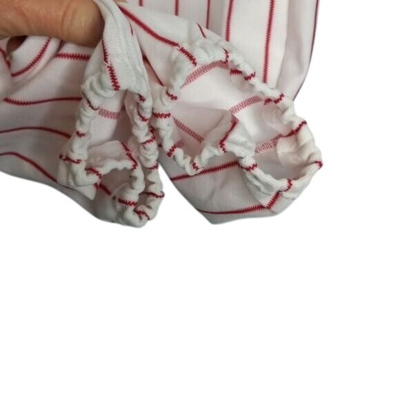 Reebok Size Youth Large Baseball Pants Red Stripe Pattern 100% Polyester NEW - Picture 5 of 12